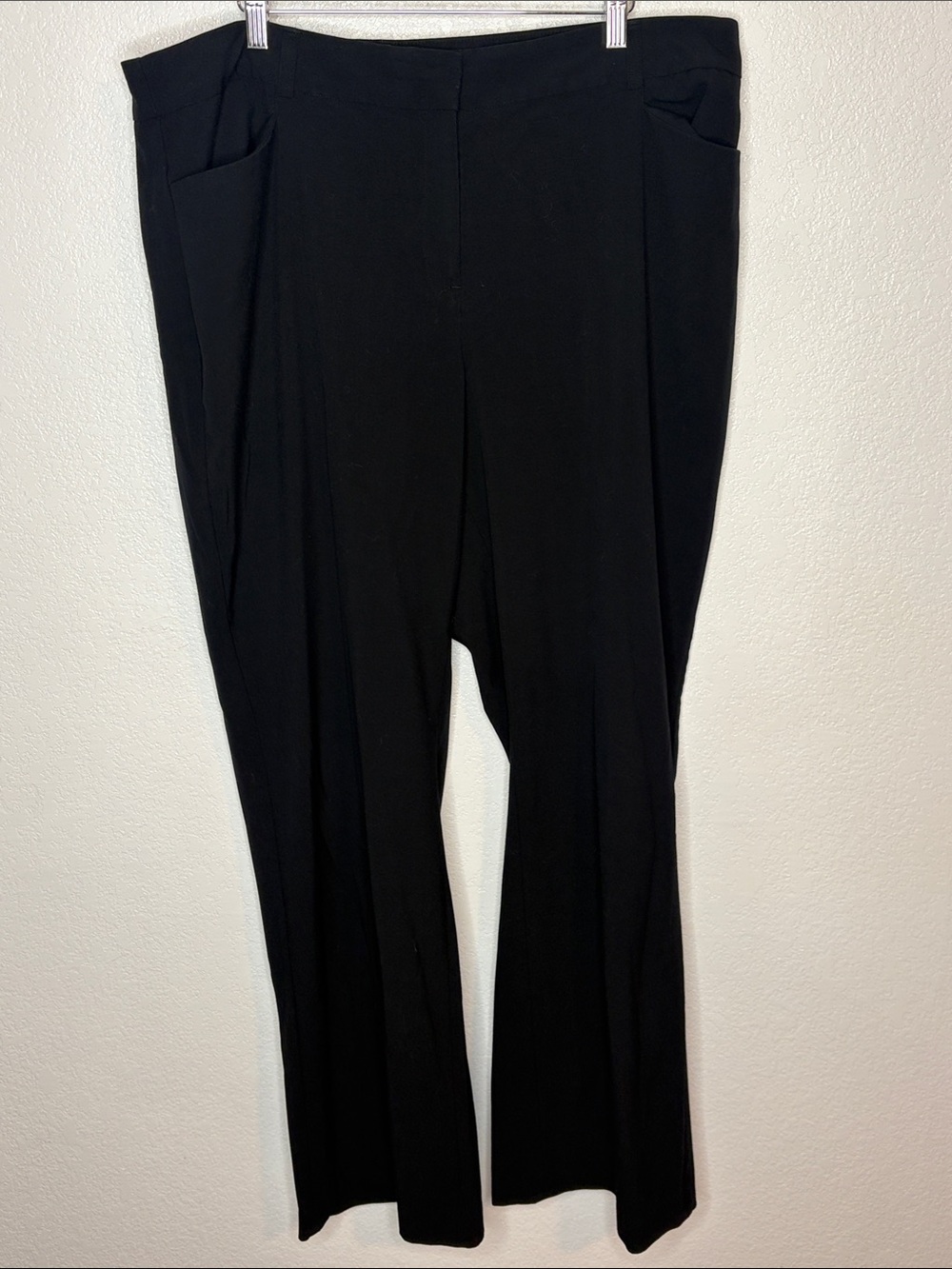 Lane Bryant Black Classic Career Wear Trouser Dress Pants Size 20 Tall